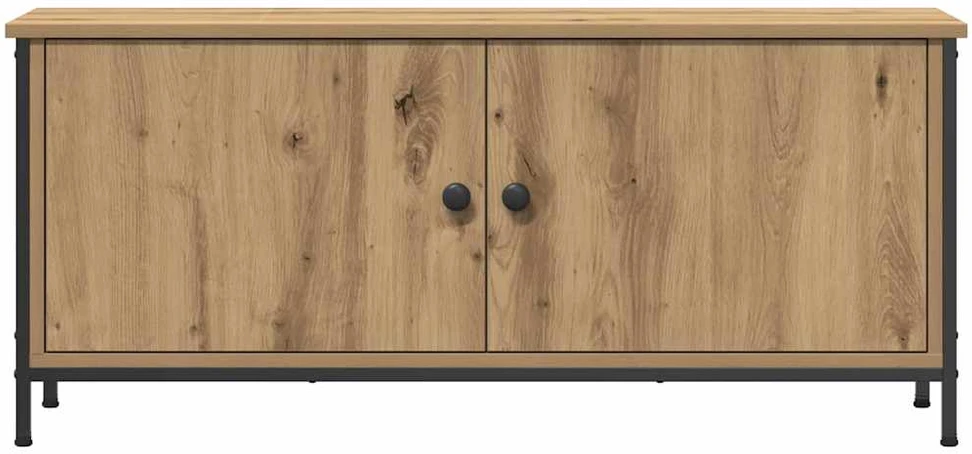 TV staliukas Televizoriaus spintelė 100 x 35 x 45 cm Amatininkų ąžuolas