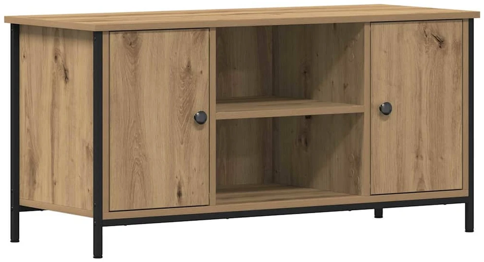 TV staliukas Televizoriaus spintelė 100 x 40 x 50 cm artisano ąžuolo