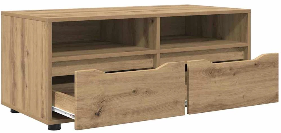TV staliukas Televizoriaus spintelė 100 x 48 x 43 cm Amatininkų ąžuolas