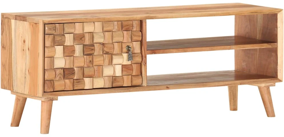 Televizoriaus spintelė, 100x35x40cm, akacijos masyvas