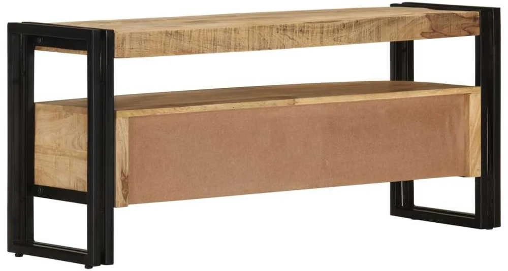 TV staliukas Televizoriaus spintelė, 100x30x45cm, mango medienos masyvas