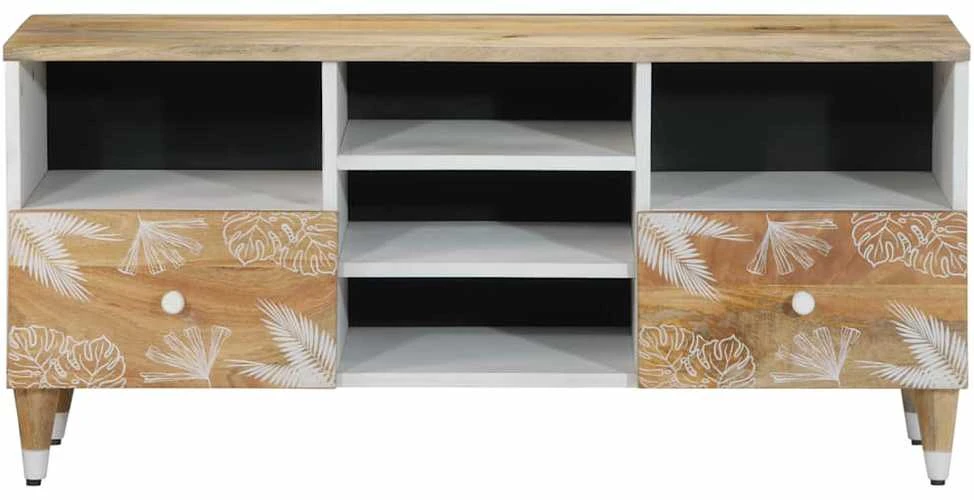 televizoriaus spintelė 100x33,5x46 cm Masyvo Mango