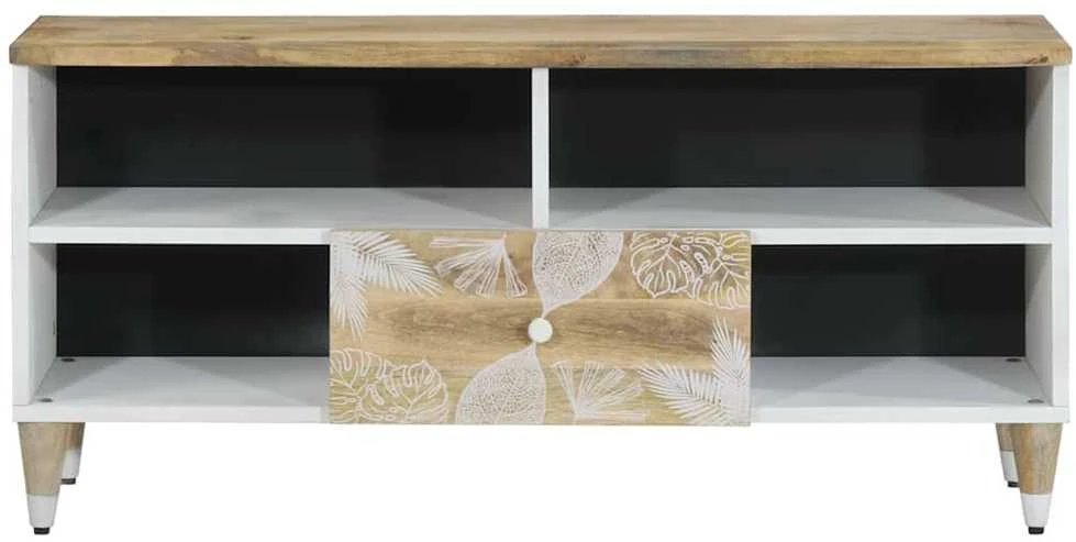 televizoriaus spintelė 100x33,5x46 cm Masyvo Mango
