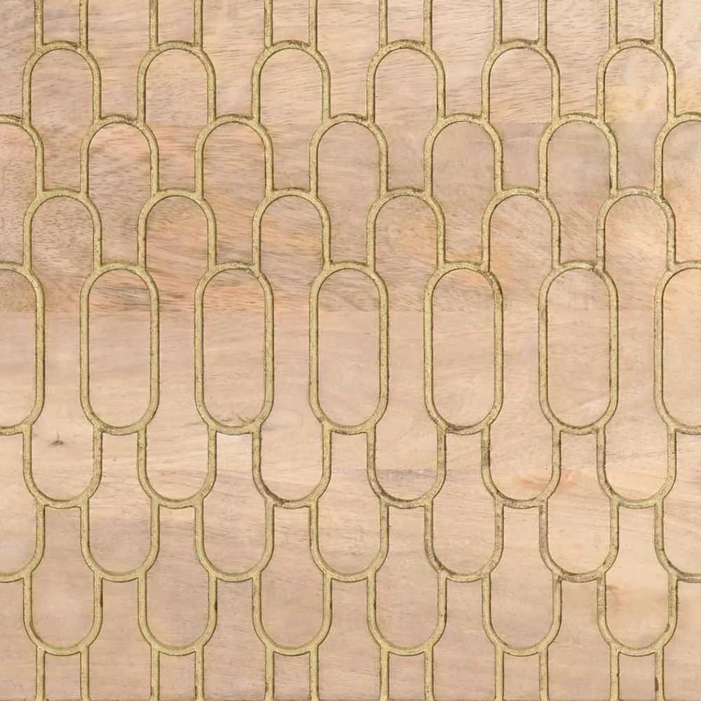 TV staliukas Televizoriaus spintelė, 100x33x46cm, mango medienos masyvas