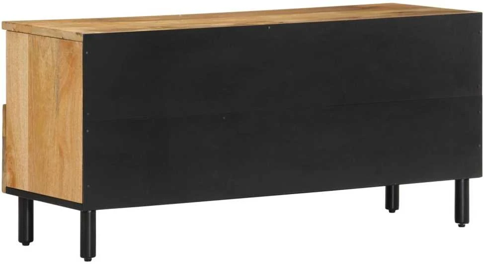 TV staliukas Televizoriaus spintelė, 100x33x46cm, mango medienos masyvas