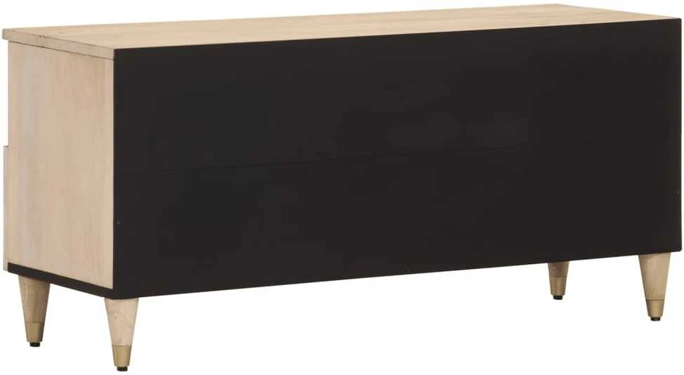 TV staliukas Televizoriaus spintelė, 100x33x46cm, mango medienos masyvas