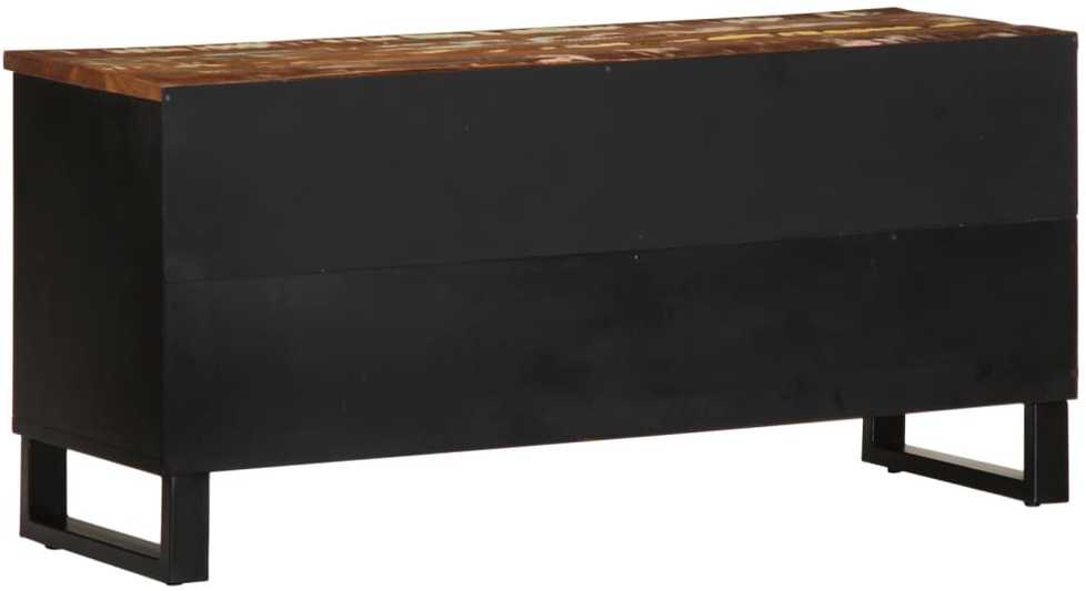 TV staliukas Televizoriaus spintelė, 100x33x46cm, perdirbta/apdirbta mediena