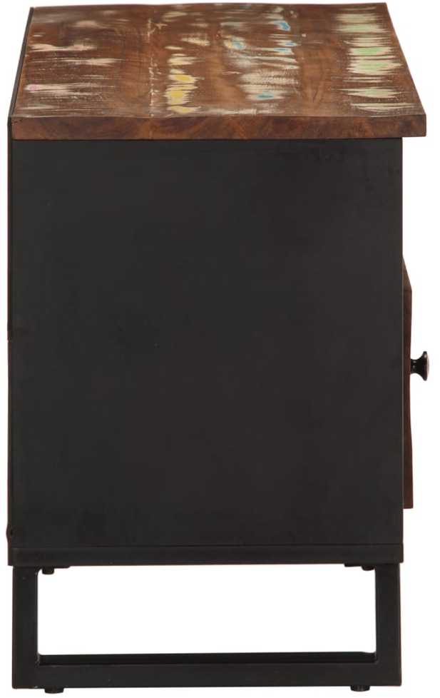 TV staliukas Televizoriaus spintelė, 100x33x46cm, perdirbta/apdirbta mediena