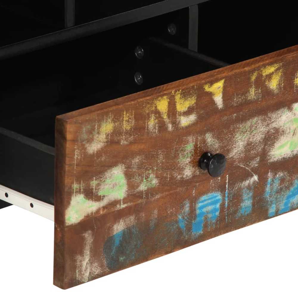 TV staliukas Televizoriaus spintelė, 100x33x46cm, perdirbta/apdirbta mediena