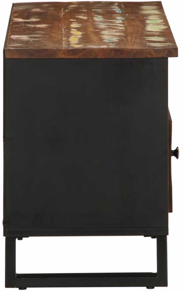 TV staliukas Televizoriaus spintelė, 100x33x46cm, perdirbta/apdirbta mediena