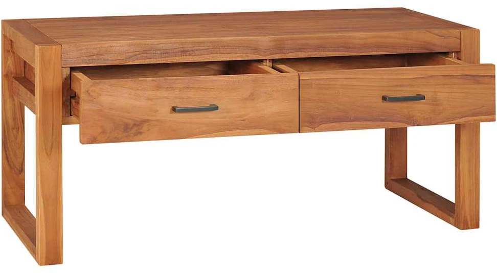 TV staliukas Televizoriaus spintelė, 100x40x45cm, tikmedžio mediena