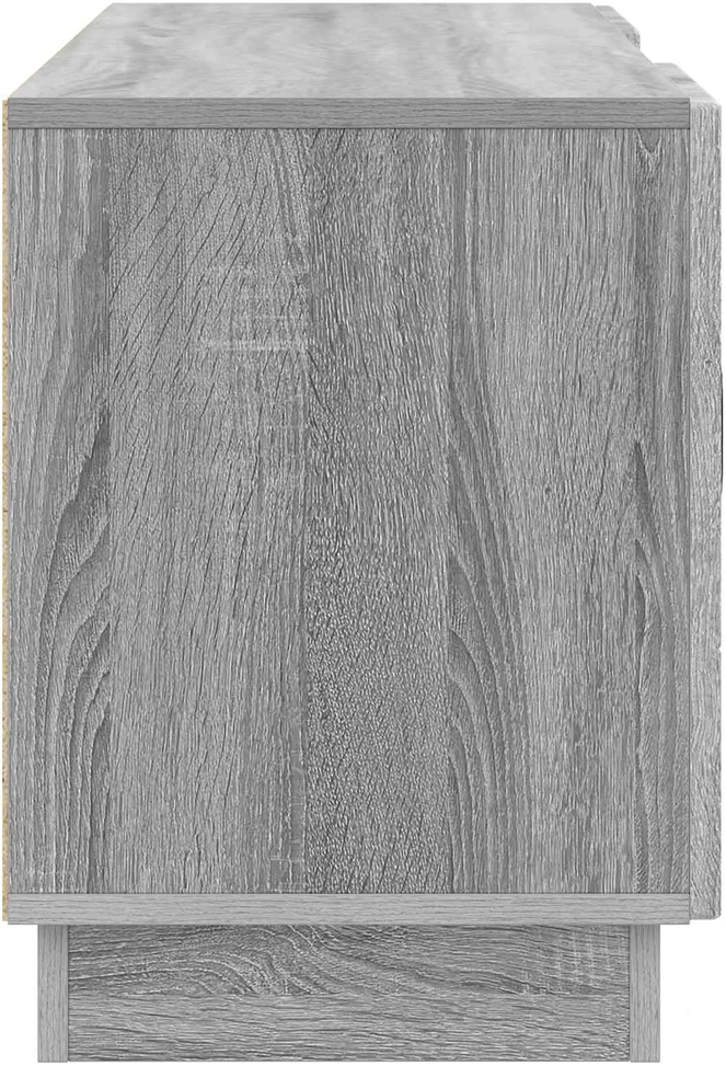 TV staliukas Televizoriaus spintelė 102 x 34,5 x 47 cm Pilka sonoma ąžuolo
