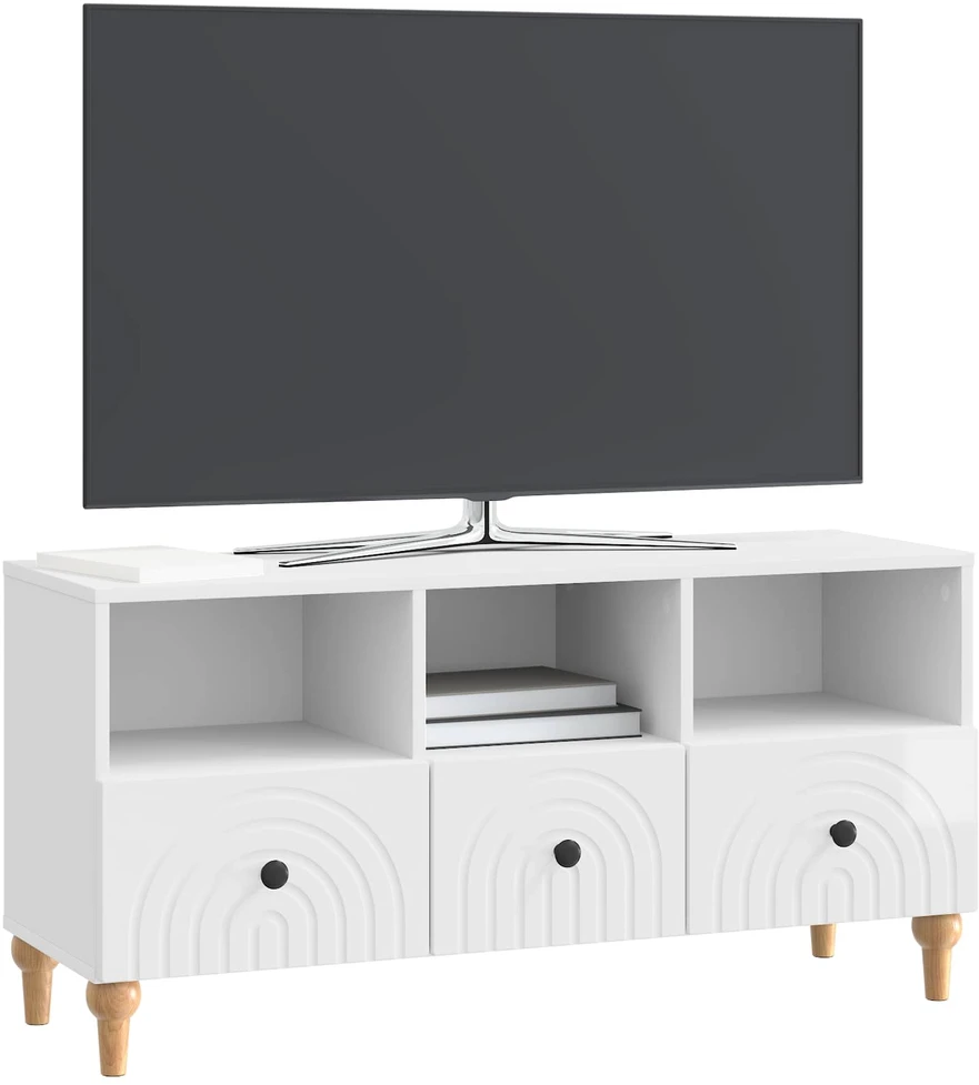 TV staliukas Televizoriaus spintelė 102 x 34,5 x 50 cm Dirbtinė mediena