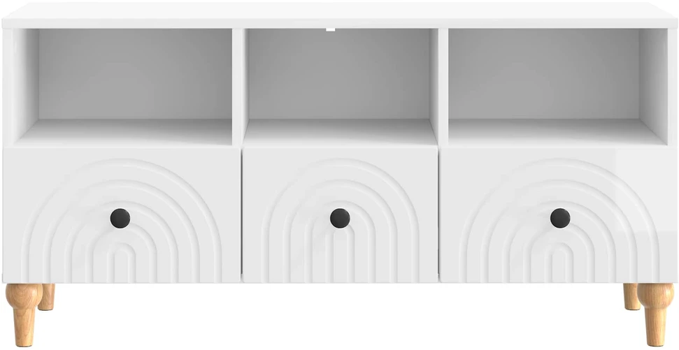 TV staliukas Televizoriaus spintelė 102 x 34,5 x 50 cm Dirbtinė mediena