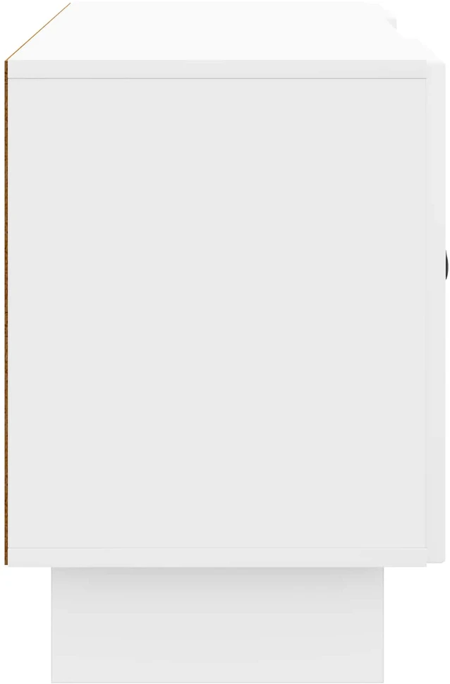 TV staliukas Televizoriaus spintelė 102 x 34,5 x 50 cm Itin blizgi balta