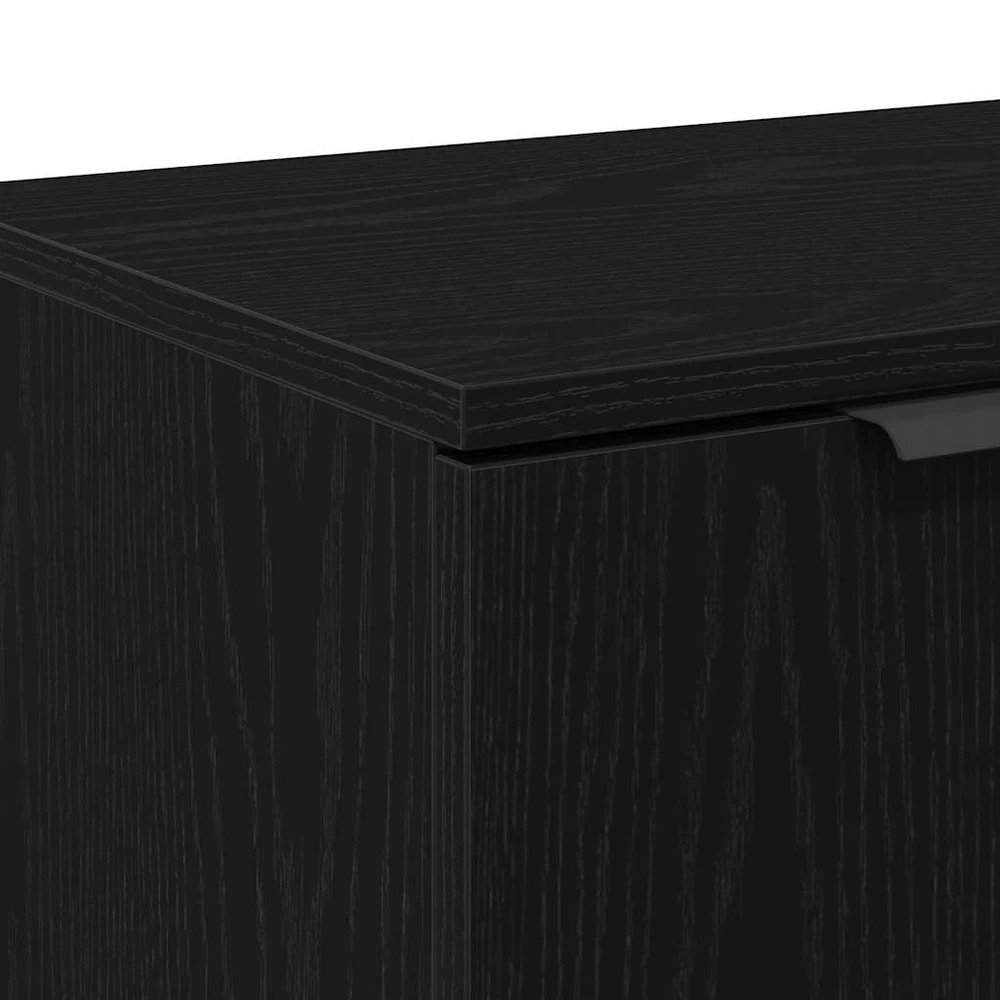 TV staliukas Televizoriaus spintelė 102 x 35 x 36,5 cm Juodas ąžuolas