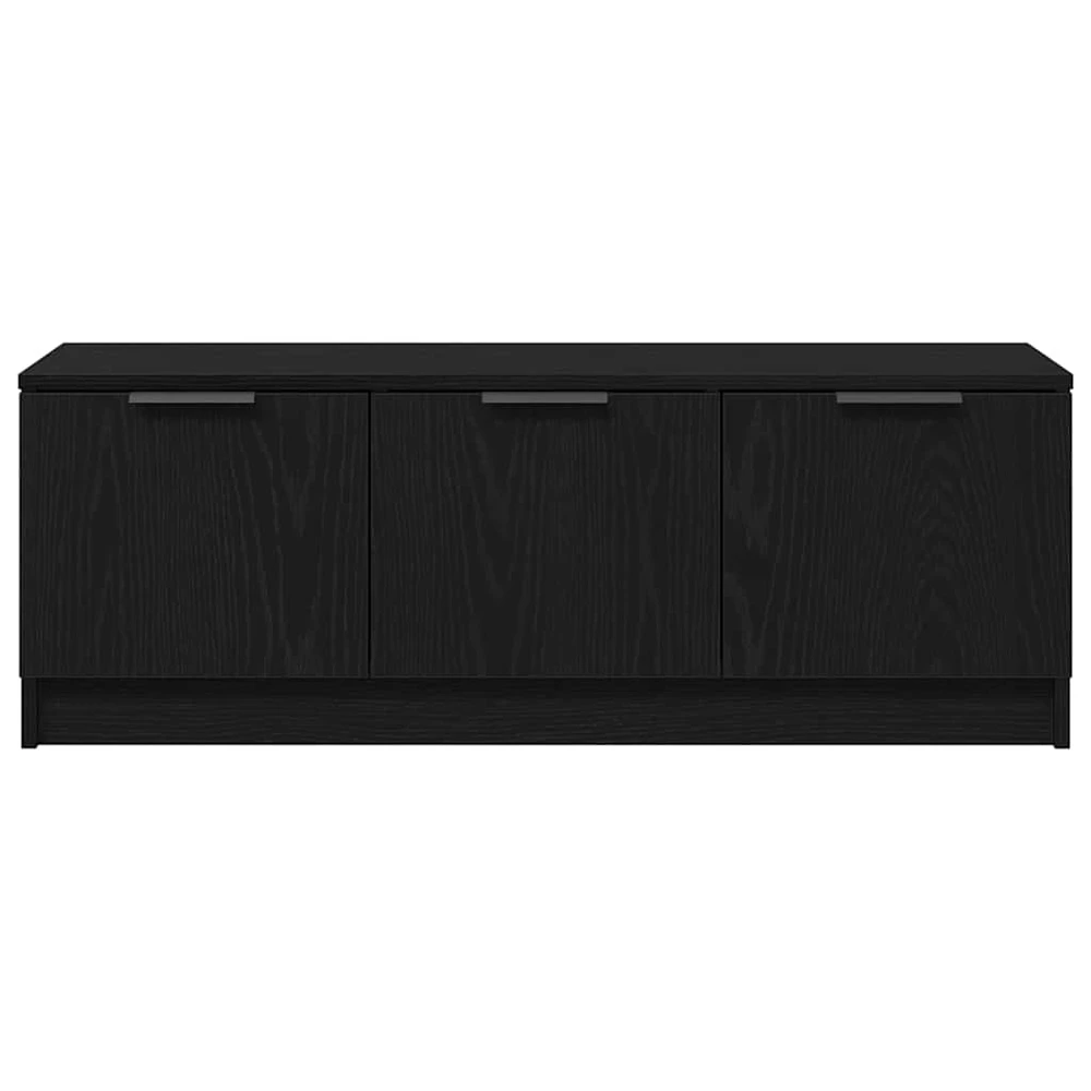 TV staliukas Televizoriaus spintelė 102 x 35 x 36,5 cm Juodas ąžuolas