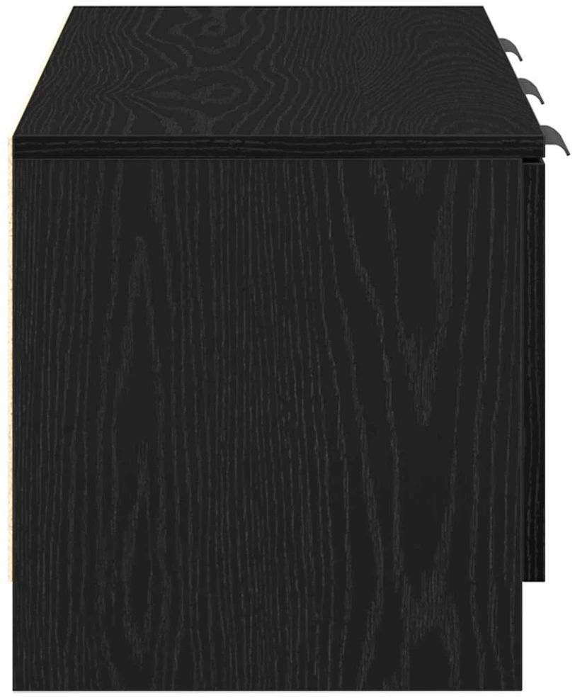 TV staliukas Televizoriaus spintelė 102 x 35 x 36,5 cm Juodas ąžuolas