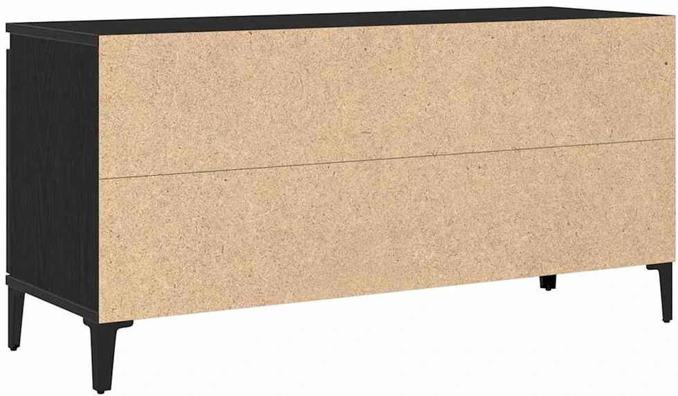 TV staliukas Televizoriaus spintelė 102 x 35 x 50 cm Juodas ąžuolas