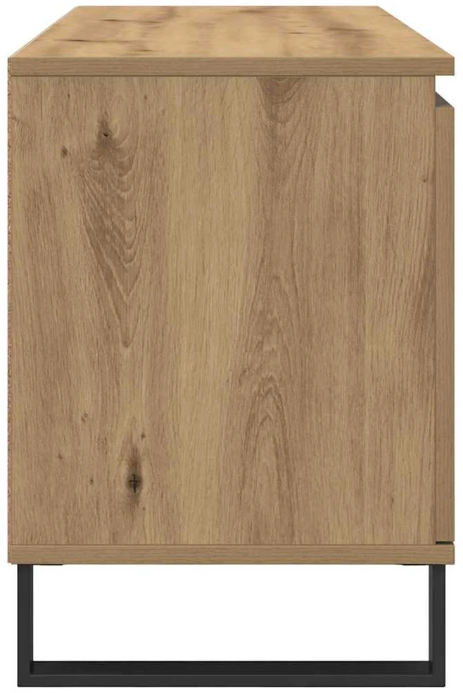 TV staliukas Televizoriaus spintelė 104 x 35 x 50 cm Amatininkų ąžuolas