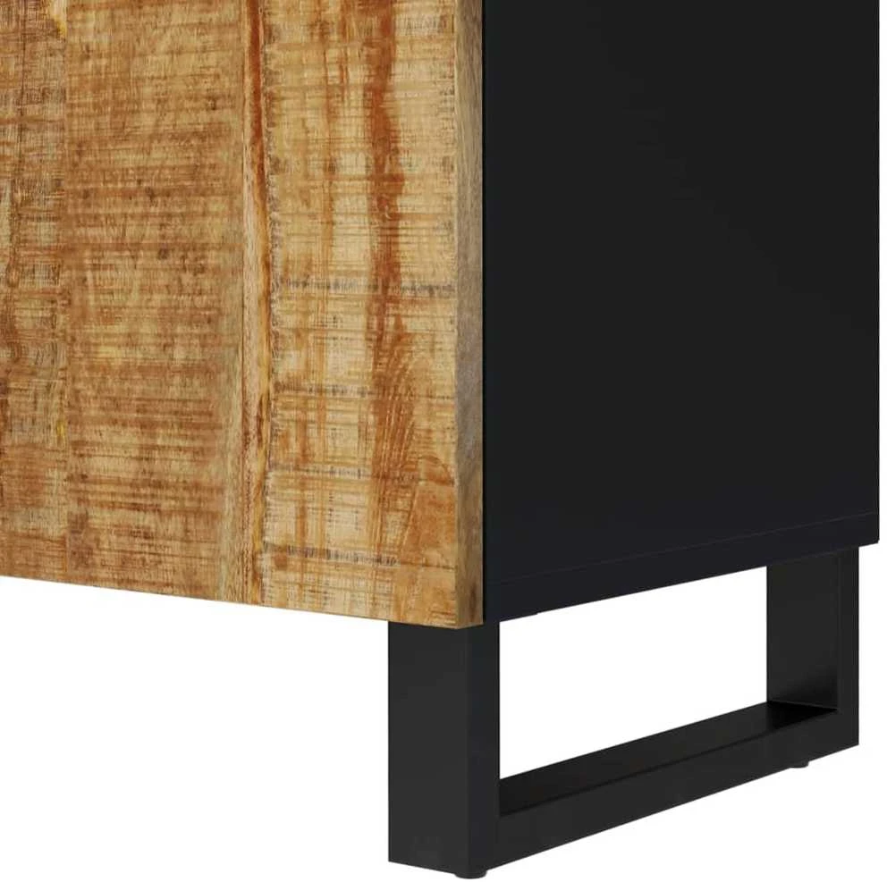 TV staliukas Televizoriaus spintelė, 105x33,5x46cm, mango/apdirbta mediena