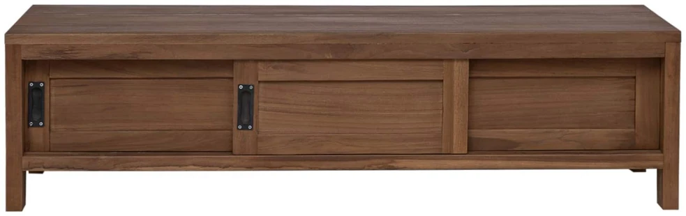 Televizoriaus spintelė 110 x 30 x 30 cm Kieto teka medžio