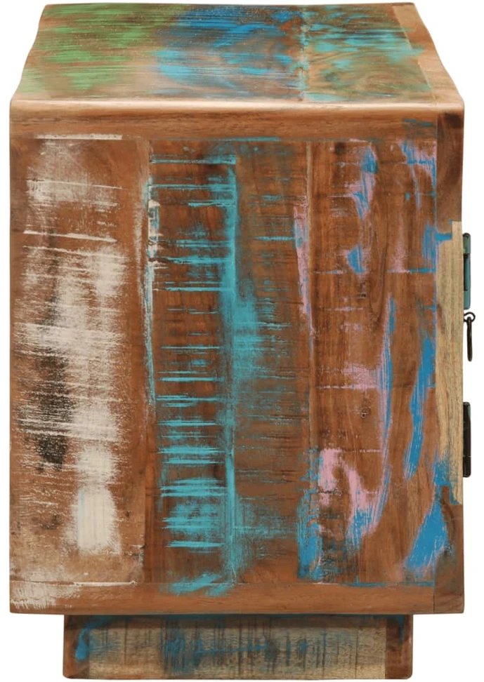 TV staliukas Televizoriaus spintelė, 110x30x40cm, perdirbta mediena