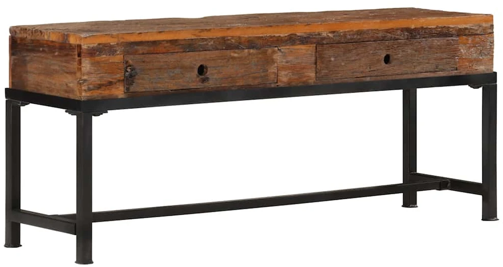 TV staliukas Televizoriaus spintelė, 110x30x46cm, perdirbta mediena