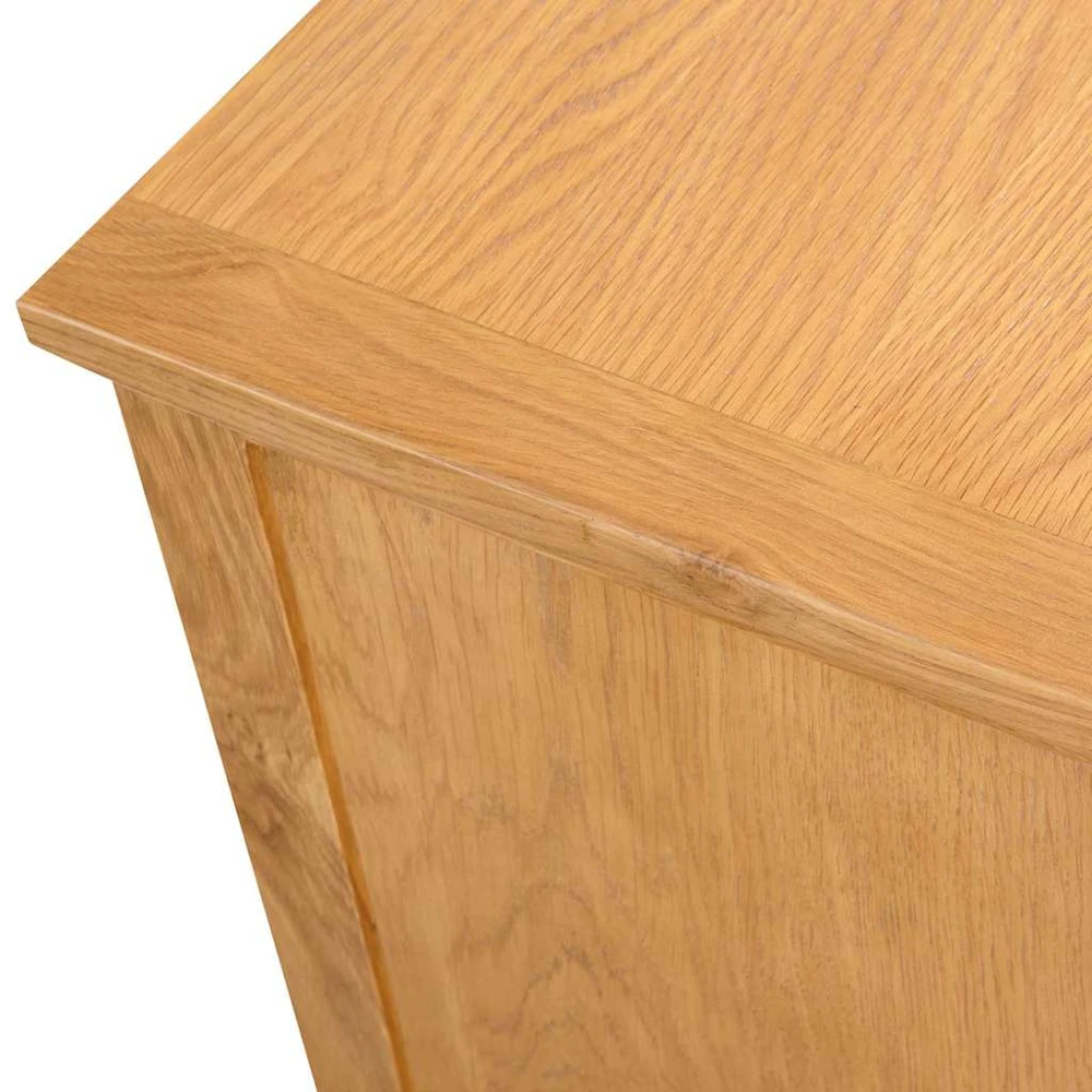 TV staliukas Televizoriaus spintelė, 110x35x44cm, ąžuolo medienos masyvas