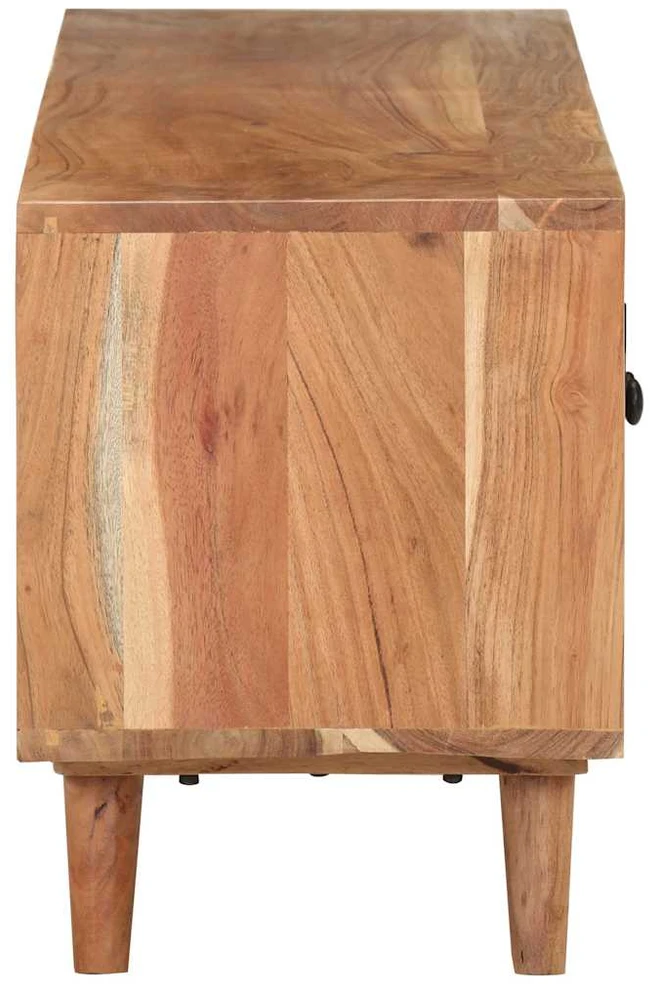 TV staliukas Televizoriaus spintelė, 115x30x39cm, akacijos medienos masyvas