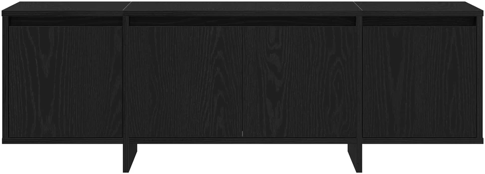 TV staliukas Televizoriaus spintelė 120 x 30 x 40,5 cm Juodas ąžuolas