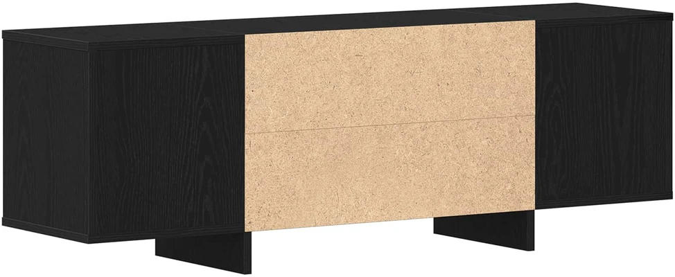 TV staliukas Televizoriaus spintelė 120 x 30 x 40,5 cm Juodas ąžuolas