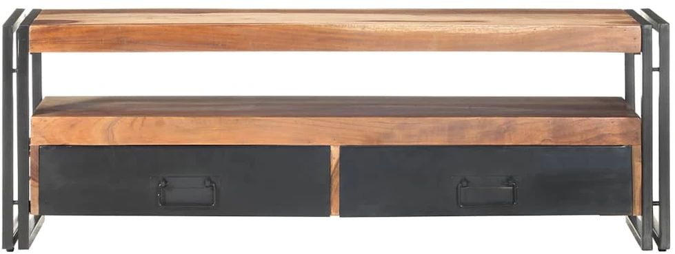 TV staliukas Televizoriaus spintelė, 120x30x40cm, medienos masyvas