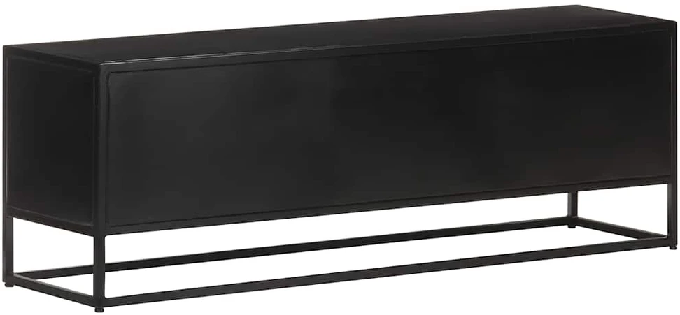 TV staliukas Televizoriaus spintelė, 120x30x40cm, neapdorota mango mediena