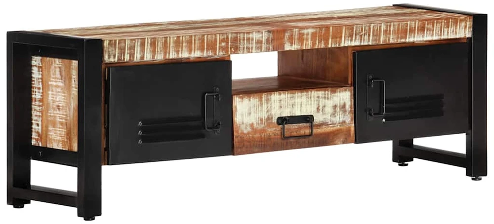 TV staliukas Televizoriaus spintelė, 120x30x40cm, perdirbta mediena