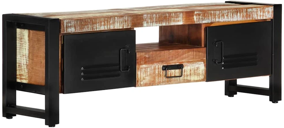 TV staliukas Televizoriaus spintelė, 120x30x40cm, perdirbta mediena