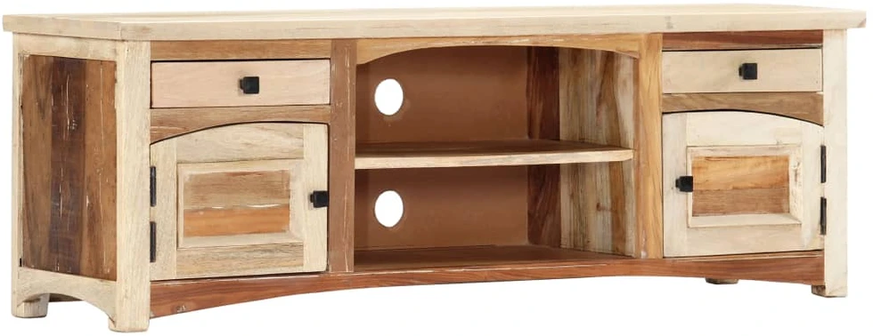 TV staliukas Televizoriaus spintelė, 120x30x40cm, perdirbta mediena