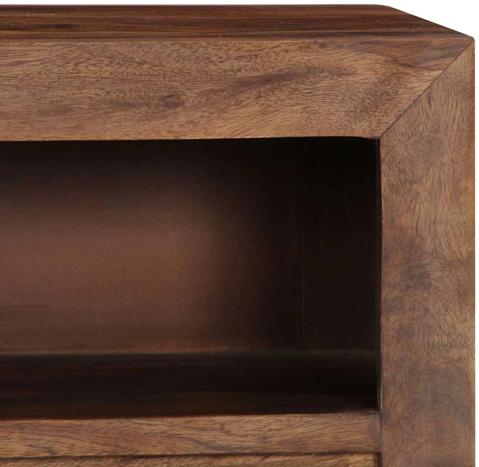 TV staliukas Televizoriaus spintelė, 120x30x40cm, rausv. dalb. med. mas.