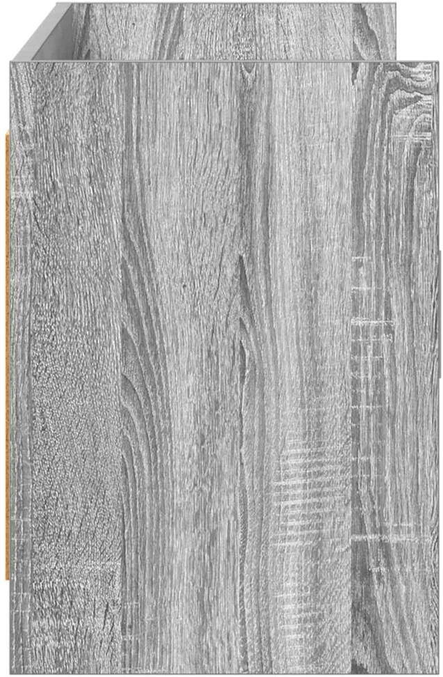 TV staliukas Televizoriaus spintelė 130 x 33 x 47 cm Pilka Sonoma