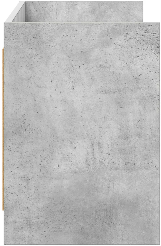 TV staliukas Televizoriaus spintelė 130 x 33 x 47 cm Betono pilka