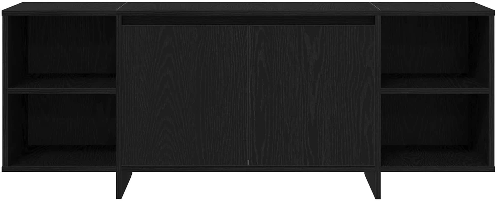 TV staliukas Televizoriaus spintelė 130 x 35 x 50 cm Juodojo ąžuolo