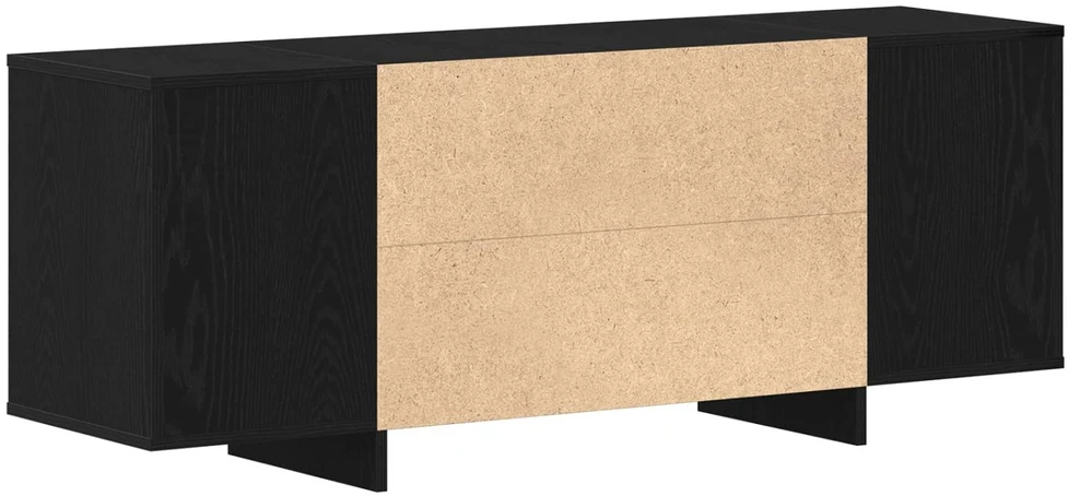 TV staliukas Televizoriaus spintelė 130 x 35 x 50 cm Juodojo ąžuolo