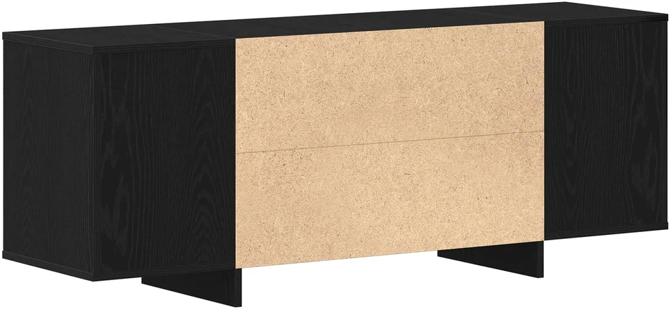 TV staliukas Televizoriaus spintelė 130 x 35 x 50 cm Juodojo ąžuolo