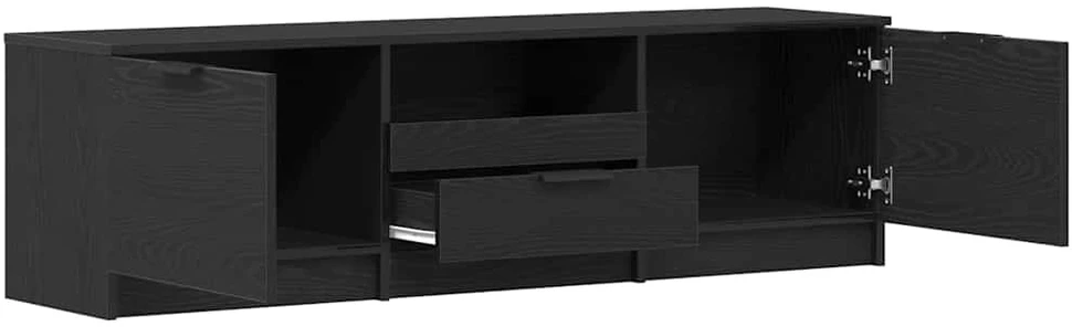 TV staliukas Televizoriaus spintelė 140 x 35 x 40 cm Apdirbta mediena