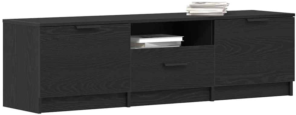 TV staliukas Televizoriaus spintelė 140 x 35 x 40 cm Apdirbta mediena