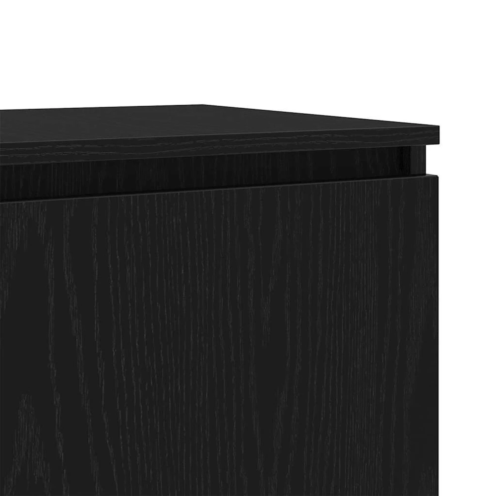 TV staliukas Televizoriaus spintelė 140 x 38,5 x 36 cm Juodas ąžuolas