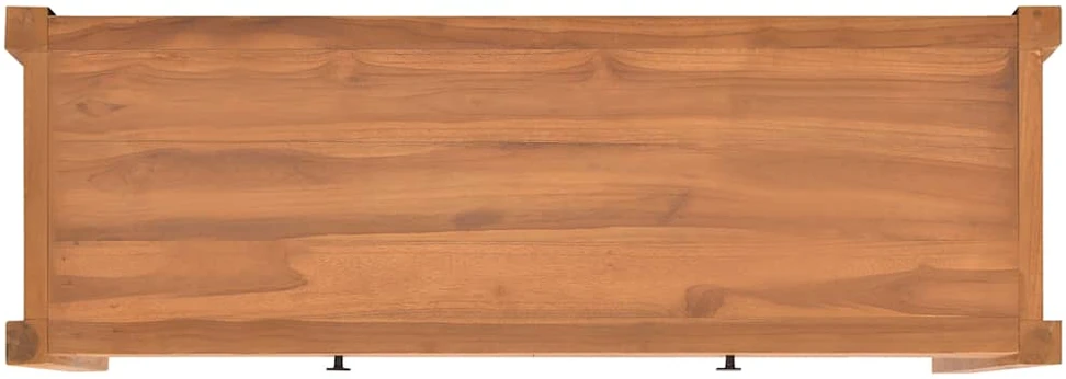 TV staliukas Televizoriaus spintelė, 140x40x45cm, tikmedžio mediena