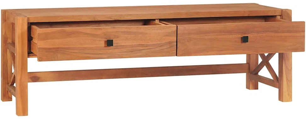 TV staliukas Televizoriaus spintelė, 140x40x45cm, tikmedžio mediena
