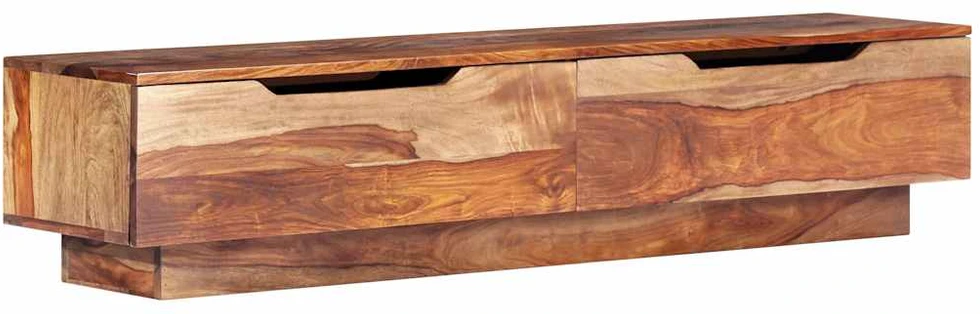 TV staliukas Televizoriaus spintelė, 145x30x30cm, medienos masyvas