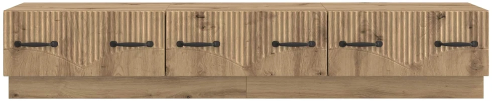 TV staliukas Televizoriaus spintelė 147 x 34,5 x 27 cm Artisano ąžuolo